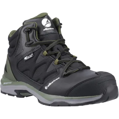 Albatros Ultratrail Olive Ctx Mid Safety Boot ESD WR HRO SRC