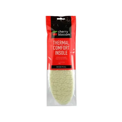 Cherry Blossom CBO Original Natural Wool Insole Pair