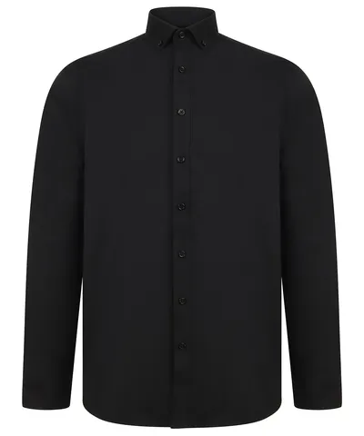 Modern long sleeve Oxford shirt