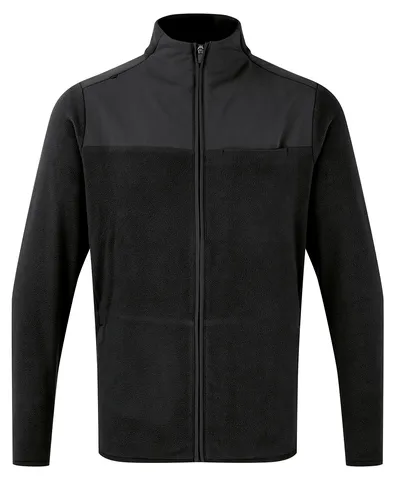 'Agility' men's panelled fleece jacket
