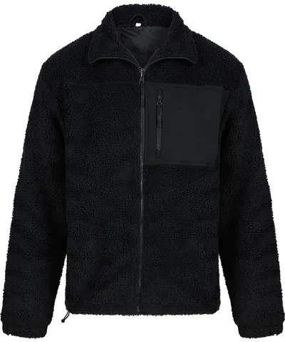 Recycled sherpa fleece