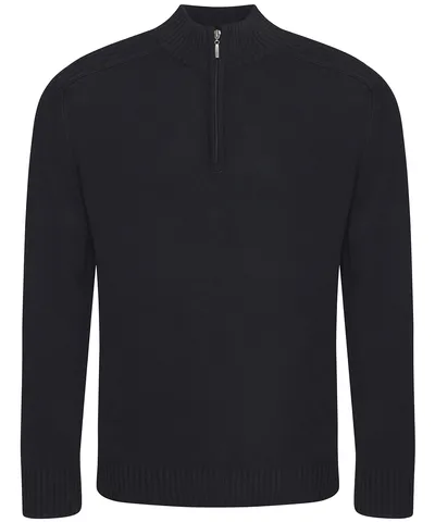 Wakhan ¼ regen zip knit sweater