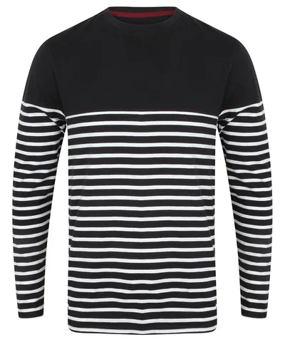 Long sleeve Breton striped T