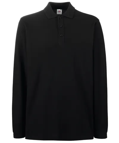 Premium long sleeve polo