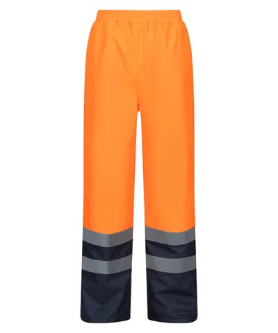 Pro hi-vis insulated overtrousers