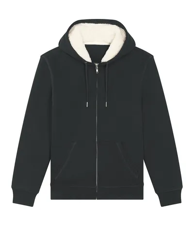 Unisex Hygger sherpa zip-through sweatshirt (STSU956)