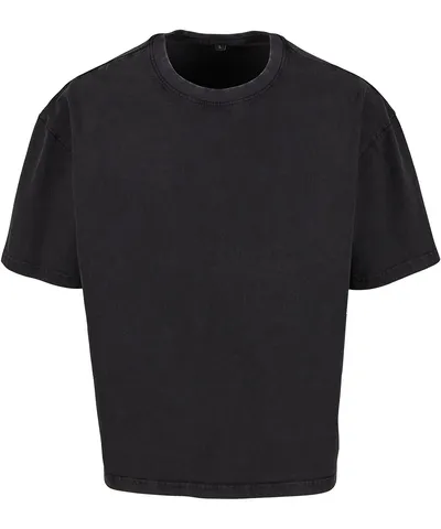 Vintage cropped heavy oversized tee