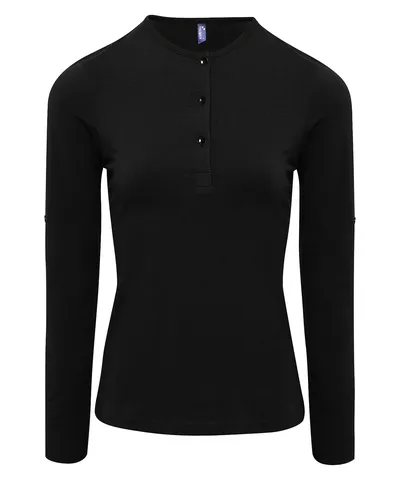 Women's Long John roll-sleeve tee