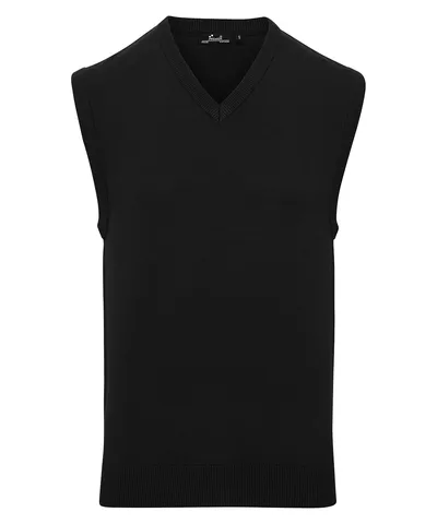 Sleeveless knitted sweater