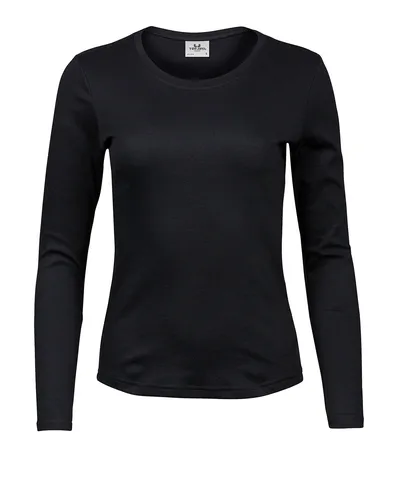 Women’s long sleeve interlock tee (590)