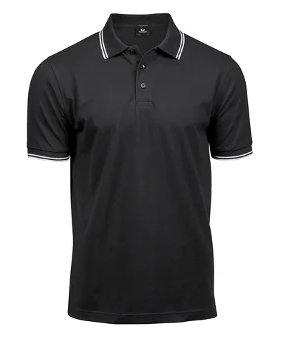 Luxury stripe stretch polo (1407)