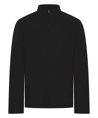 Premium piqué 1/4-zip top