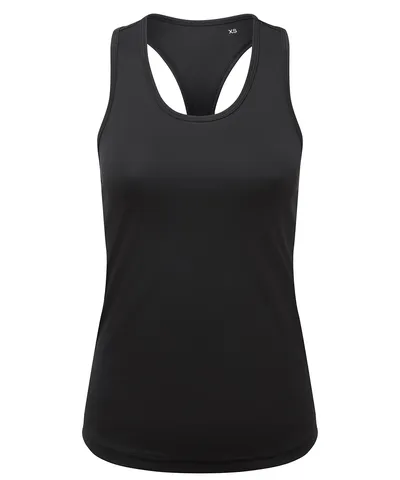 Women's TriDri® recycled performance slim racer back vest