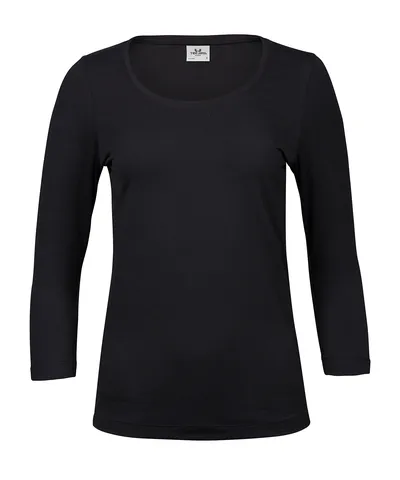 Women’s stretch 3/4-sleeve tee (460)