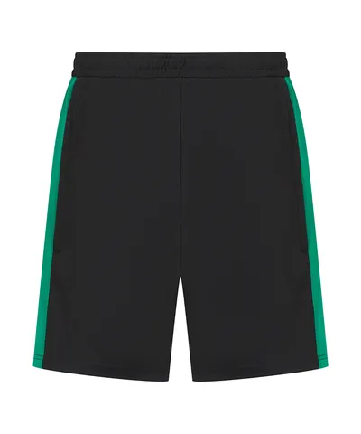 Knitted shorts with zip pockets