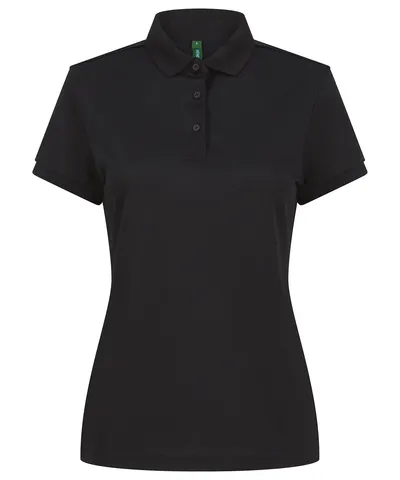 Women’s recycled polyester polo shirt