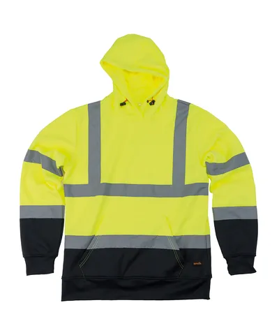 High-visibility hoodie