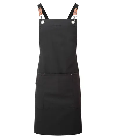 Clip ‘n’ Clasp cross-back bib apron