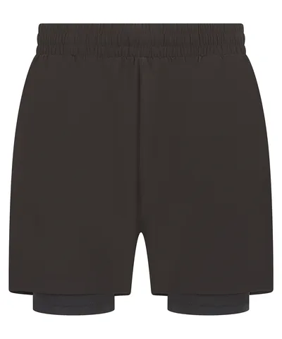 Double-layer sports shorts