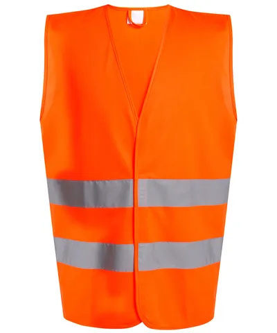 Pro hi-vis two-band easy print vest