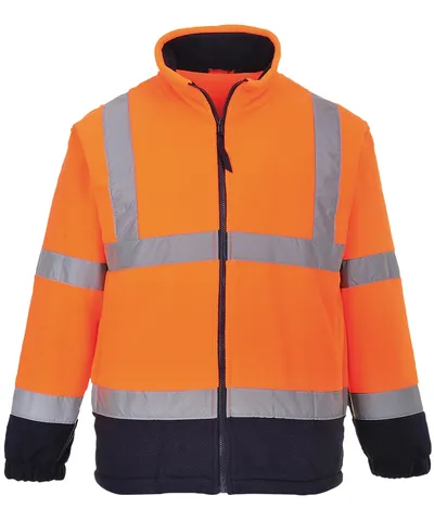 Hi-vis mesh-lined fleece (F300)