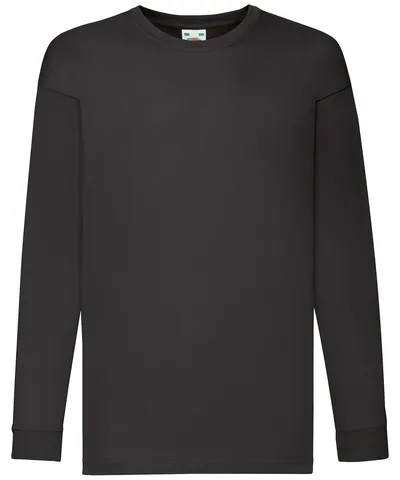 Kids long sleeve valueweight T