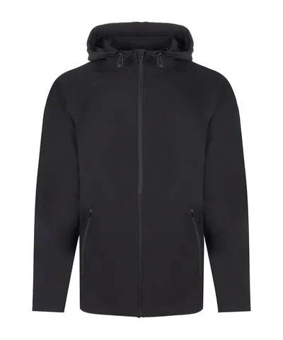 Technical zip-through hoodie
