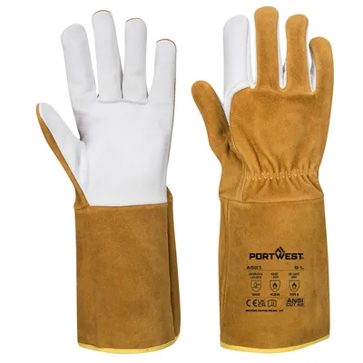 TIG Welders 220 Grain Leather Gauntlet