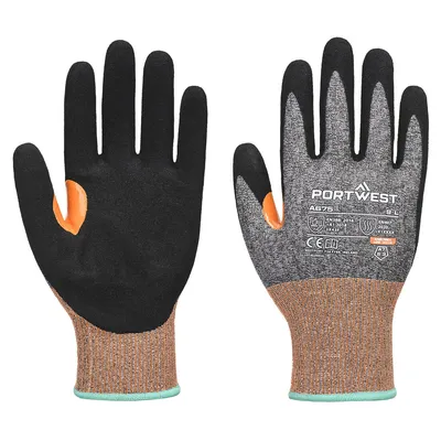 CS Cut G18 Nitrile Sandy Glove A7 (A675)