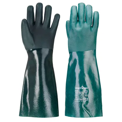Chem 450 PVC Double Dipped Gauntlet