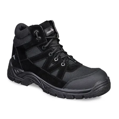 Composite Textile and Suede Ankle Boot S1PL SR FO