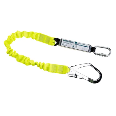 Single Elasticated 1.8m Lanyard With Shock Absorber