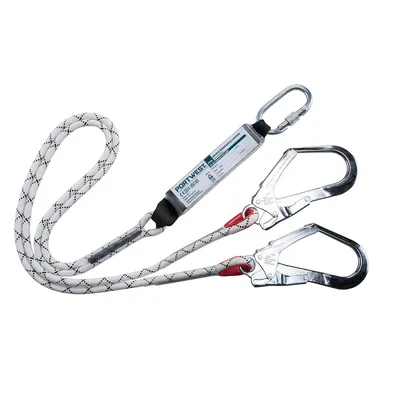 Double Kernmantle 1.8m Lanyard With Shock Absorber