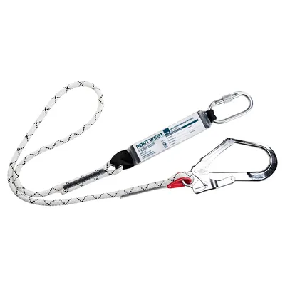 Single Kernmantle 1.8m Lanyard With Shock Absorber