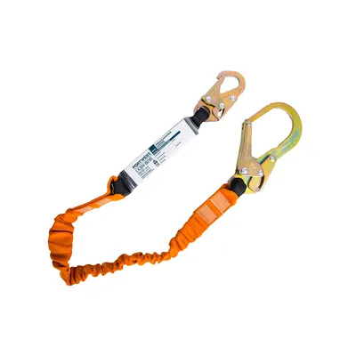 Single 140kg 1.8m Lanyard with Shock Absorber