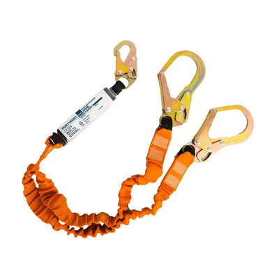 Double 140kg 1.8m Lanyard with Shock Absorber