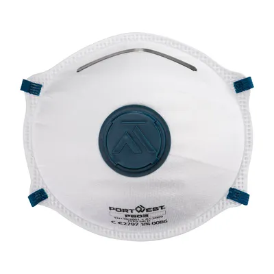 FFP2 Valved Dolomite Respirator (Pk10)