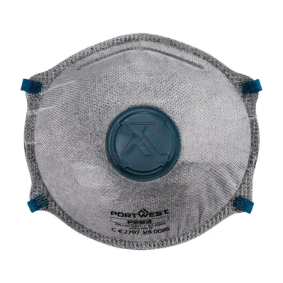 FFP2 Carbon Valved Dolomite Respirator (Pk10)