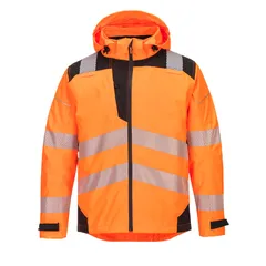 PW3 Hi-Vis Extreme Rain Jacket, front