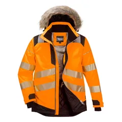 PW3 Hi-Vis Winter Parka Jacket, front