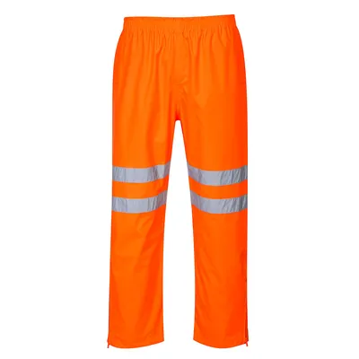 Hi-Vis Breathable Rain Trousers