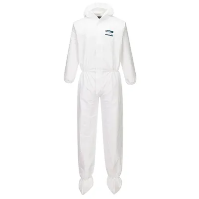 BizTex Microporous Coverall with Boot Covers Type 5/6