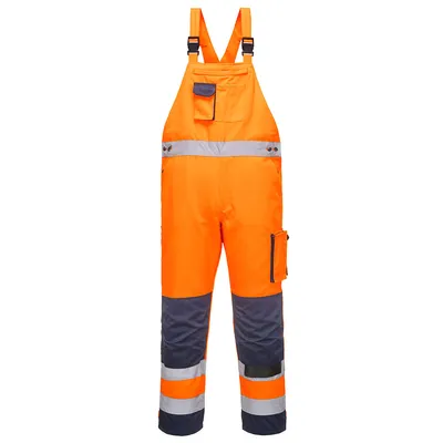 Dijon Hi-Vis Contrast Work Bib and Brace