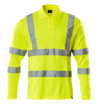 Mascot Safe Classic Polo Shirt, long-sleeved