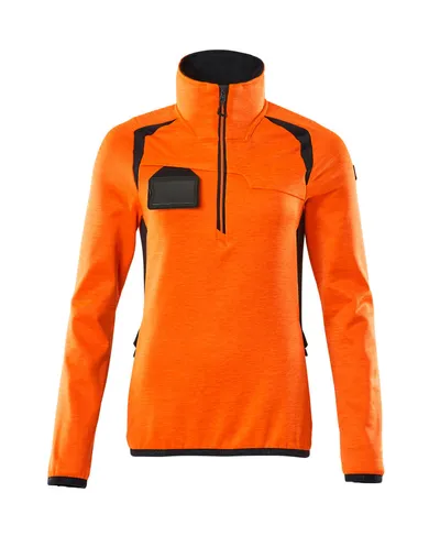 Mascot Accelerate Safe Women's Fleece Jumper with half zip