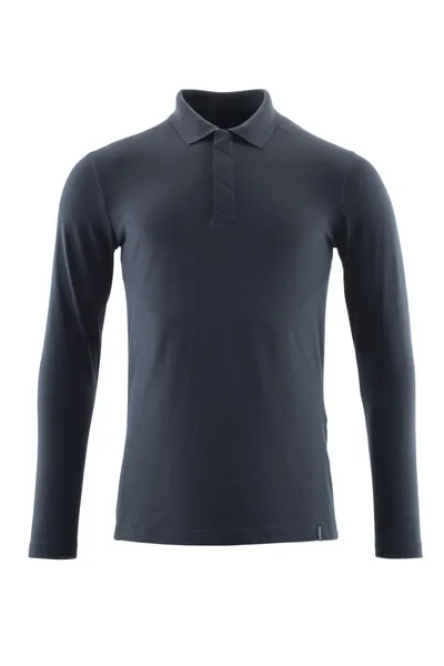 Mascot Crossover Polo Shirt, long-sleeved