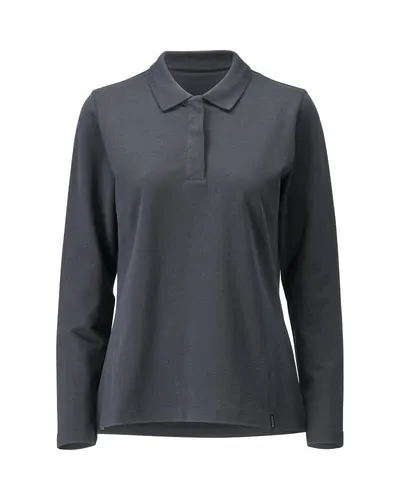 Mascot Crossover Women's Polo Shirt, long-sleeved