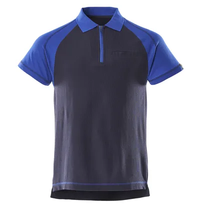 Mascot Image Bianco Polo Shirt with chest pocket
