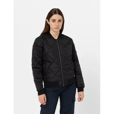 Quilted Bomber Jacket