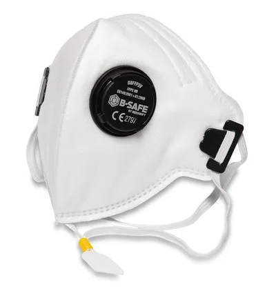 Beeswift P3 Fold Flat Valved Mask (Pack of 20)